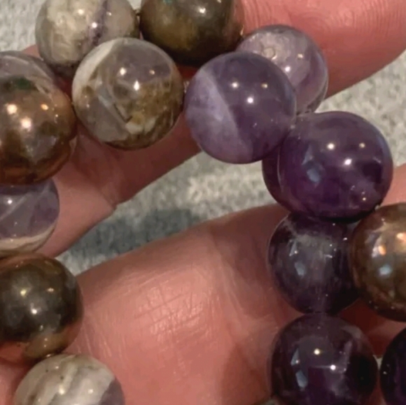 🎀Clearance🎀 JAY KING Heavy Copper AMETHYST 925 NECKLACE ESTATE PIECE 👀 - Picture 3 of 9